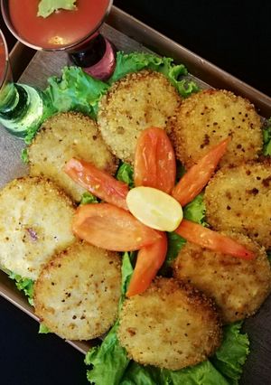 A picture of MIXMEAT CHEESE KABABS #ramdankitayari #fastfoodcontest.