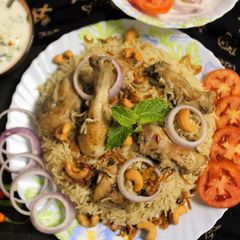 Chicken Yakhni Pulao A picture of Chicken Yakhni Pulao.