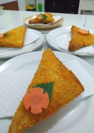 Foto resep Roti goreng isi daging