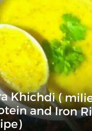 A picture of Millet khichadi.