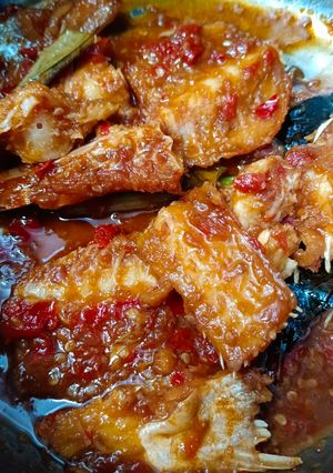 Foto resep Tulang Asin Jambal Bumbu Rujak