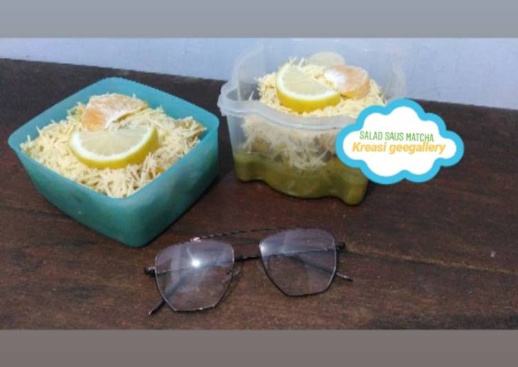 Cara Mudah Menyiapkan 64. Fruit Salad matcha healthy dressing Bikin Manjain Lidah