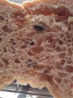 Una foto de Pan blanco de la toscana sin gluten en panificadora
