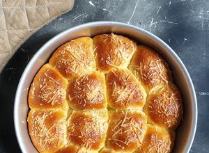 Foto resep Roti Sobek Smoked Ham Keju