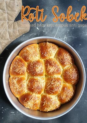 Foto resep Roti Sobek Smoked Ham Keju