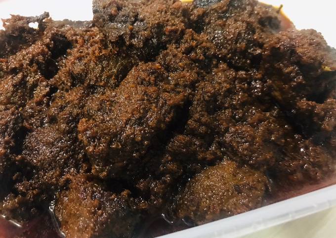 Rendang daging