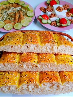 عکسی از دستور نون بربری با بافتی عاالی 👌