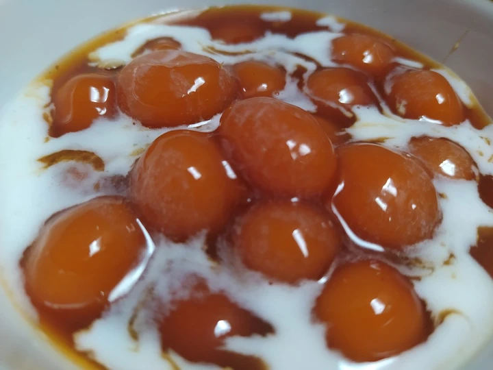 Langkah Gampang Membuat Resep Candil ubi kuning / kolak biji salak yang Sempurna Anti Ribet, Uenak Banget