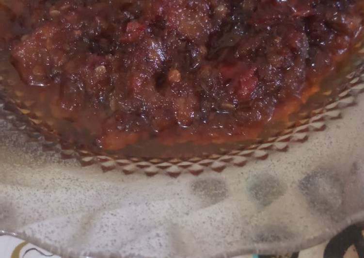 Sambal terasi rumahan