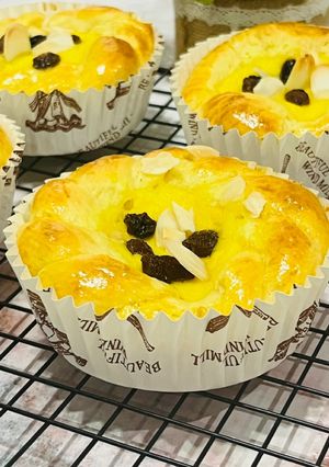 Foto resep 500. Raisin Milky Bun| Roti Susu Kismis