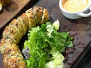 Una foto de tripa rellena
