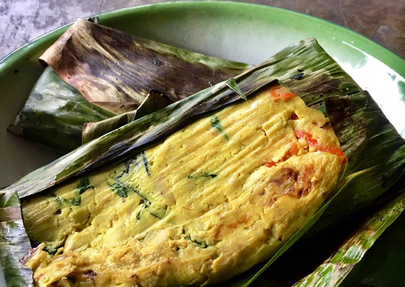 Pepes Jamur dan Telur Bebek 🍄