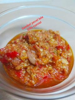 Foto resep Sambel Pecel lele/Ayam ala Dilla cumiel