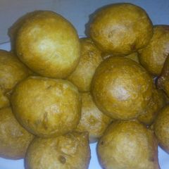 A picture of Spicy puff puff.