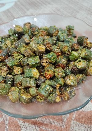 A picture of Crispy Okra.