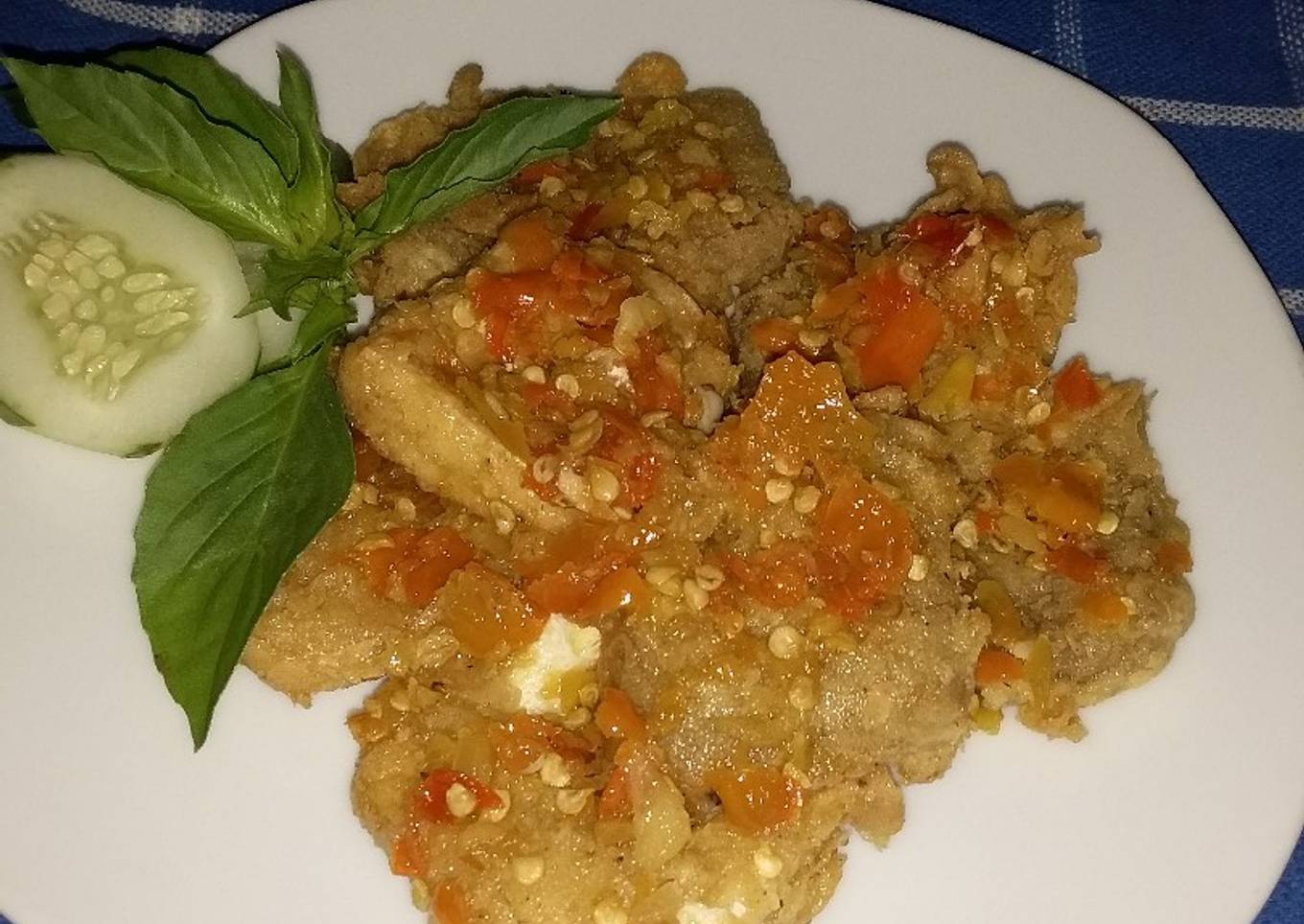 Tahu Tempe Geprek masa kini