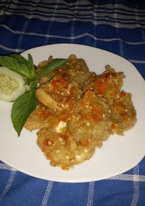 Foto resep Tahu Tempe Geprek masa kini