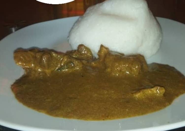 Recipe of Appetizing Tuwon rice miyar kuka Cooking Basics for Beginners