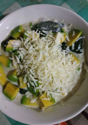Foto resep Cincau hijau alpukat sanju....yumii 🤤