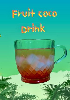 Foto resep Fruit Coco Drink