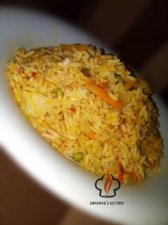Shinkafa mai kayan lambu ainihin hoton girkin