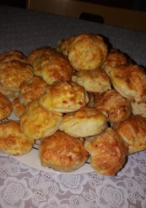Sajtos pogácsa recept fotója