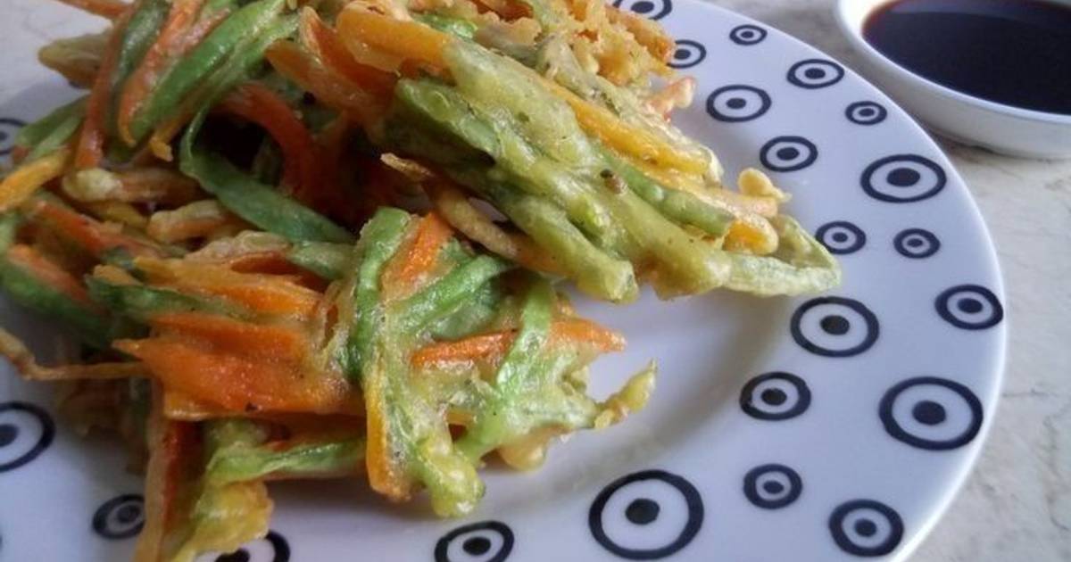 Resep Kakiage + Tentsuyu oleh zisca Cookpad