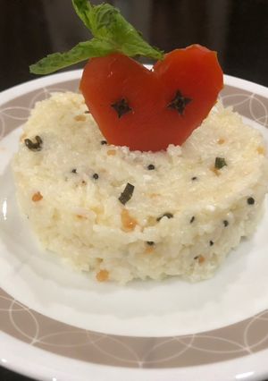 A picture of Curd rice.