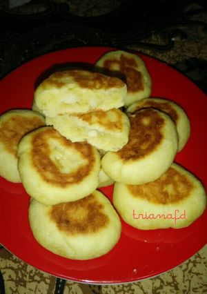 Foto resep Bakpia basah isi keju. pakai teflon