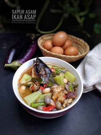 Cara Mudah Membuat Resep Sayur Asam Ikan Asap Kacang Endul yang Bisa Manjain Lidah Anti Ribet, Bisa Manjain Lidah