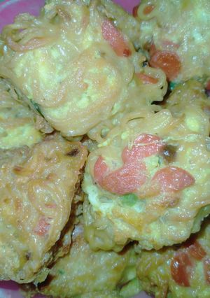 Foto resep Omlete Mie Kukus