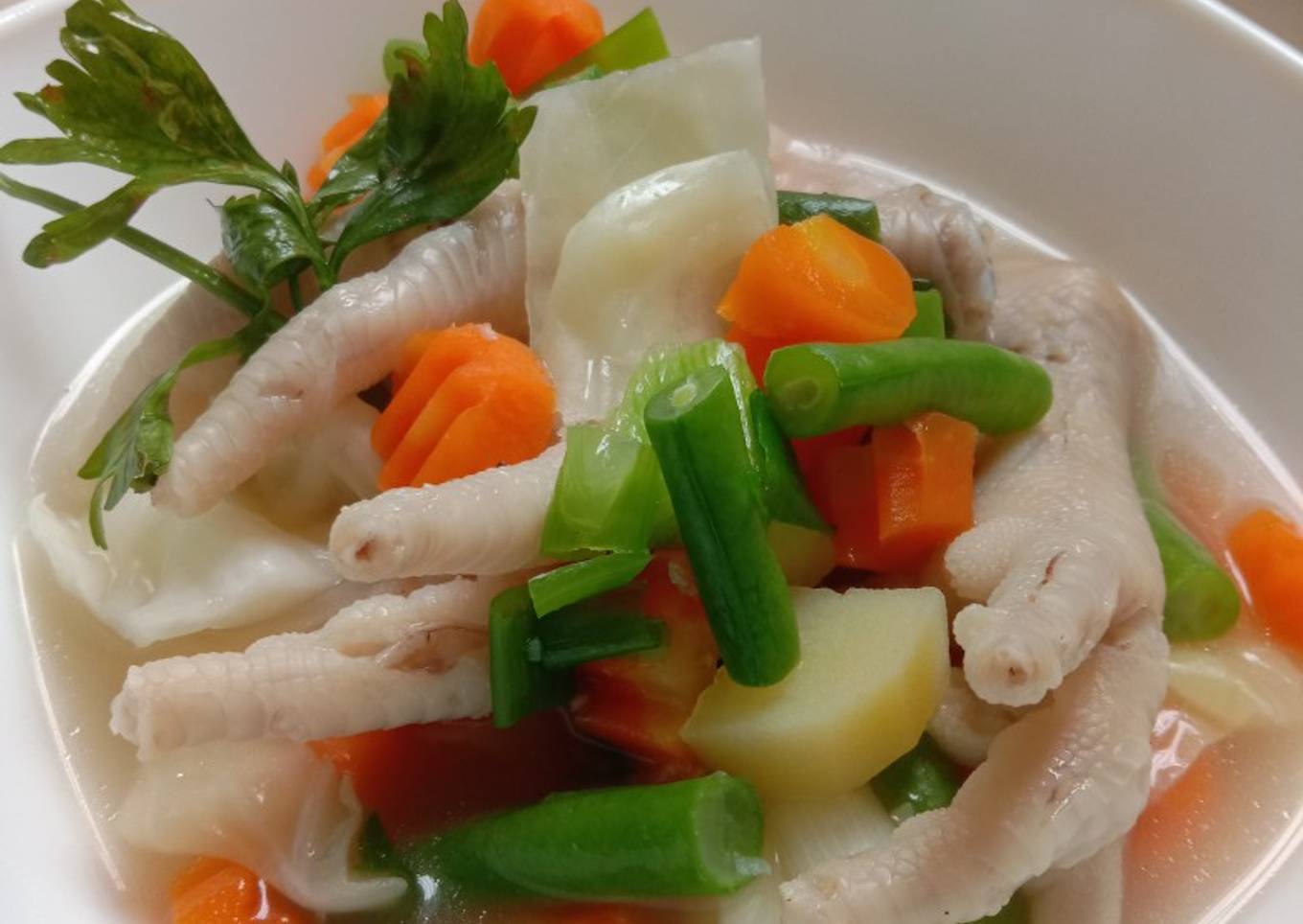 Sayur Sop Ceker