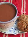 Cacao Caliente con Bebida Vegetal de Avena
