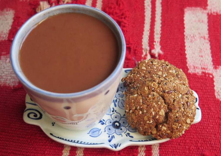 Cacao Caliente con Bebida Vegetal de Avena