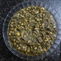 Palak daal and sweet corn recipe A picture of Palak daal and sweet corn recipe.