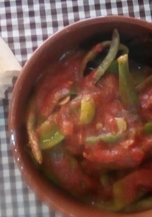 Una foto de Chauchas a la pizzaiola ❣️┐( ˘_˘)┌