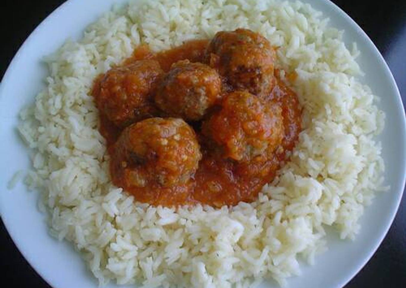 Albóndigas en chipotle