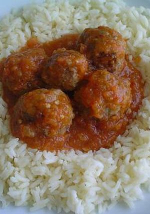 Una foto de Albóndigas en chipotle