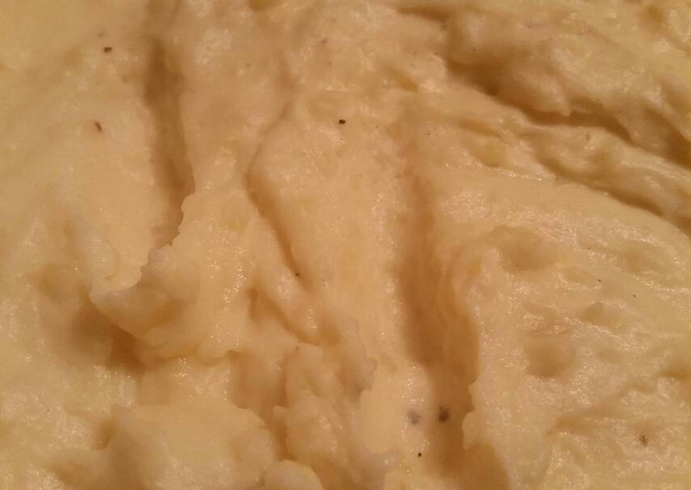 Mashed potatoes with butter