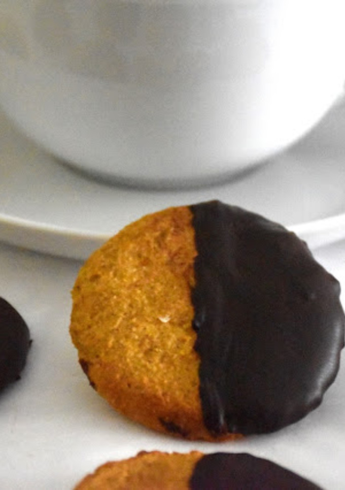Una foto de Galletas de calabaza sin huevo