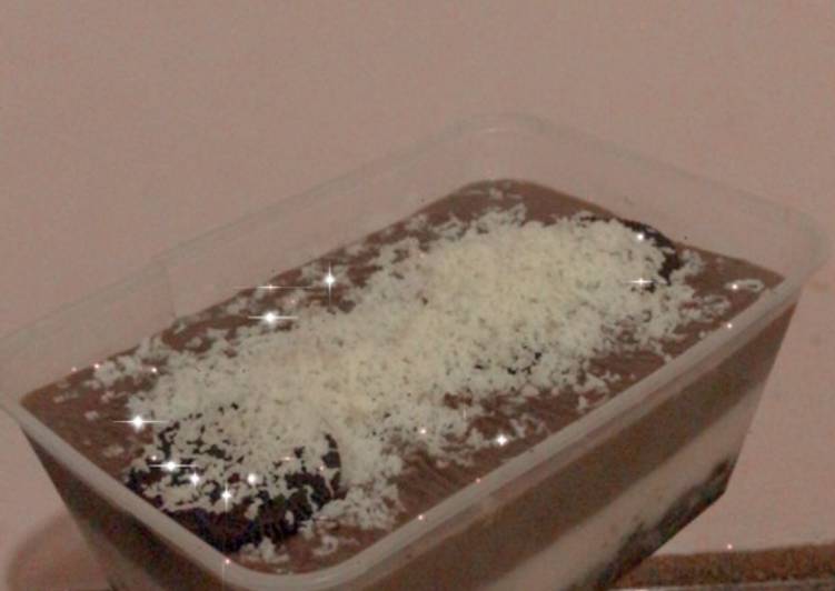 Resep Oreo dessert box, Enak