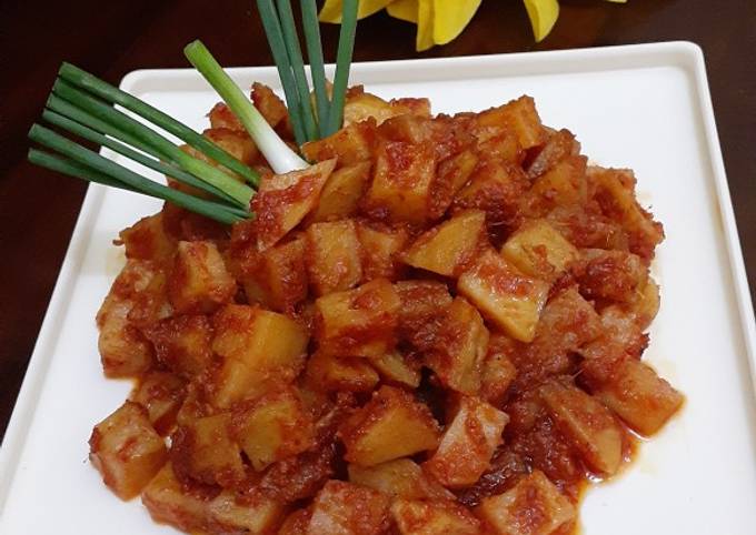 Resep Sambal Goreng Kentang Udang Halus Oleh Ninik Wahyuni Cookpad