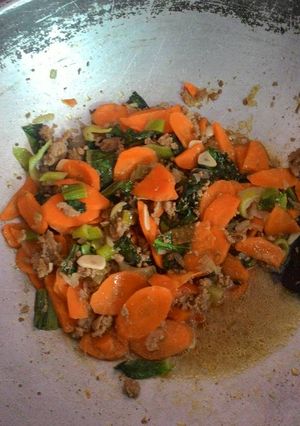 Foto resep Ca Wortel Daging Giling