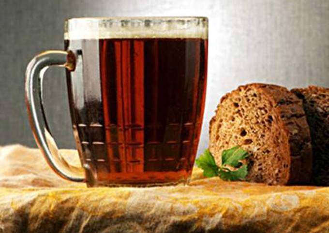 Домашний квас из ржаного хлеба — рецепт с фото пошагово