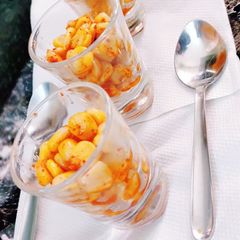 A picture of Sweet corn chat.