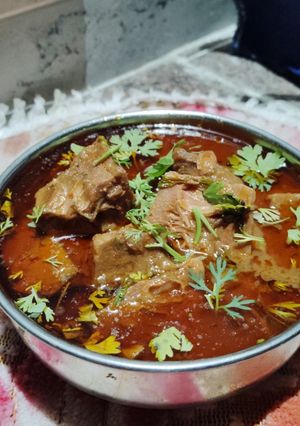 A picture of Jackfruit ki sabji.
