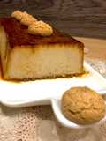 Flan di Ricotta, Mascarpone e Amaretti