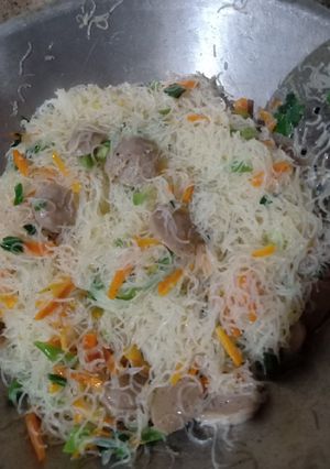 Foto resep Bihun goreng tanpa kecap