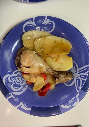 Una foto de Muslo guisado
