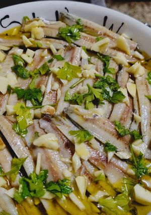 Una foto de Boquerones en vinagre 🐟🐟